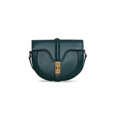 CELINE SMALL SHOULDER BAG IN BESACE 16 CALFSKIN 188013BEY.31AN (19*17*6cm)